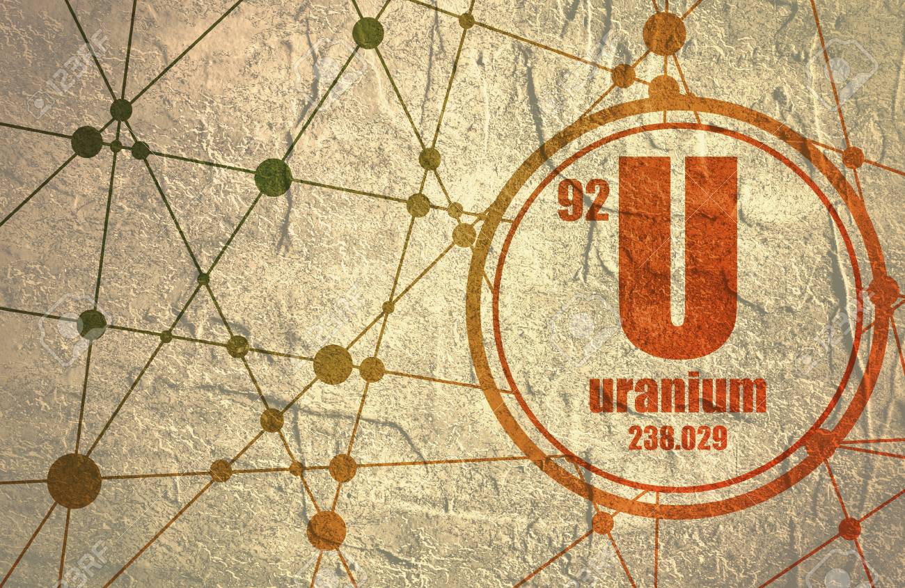 with Sign number chemical and atomic.. atomic element. Uranium chemical Uranium element. number atomic.. with Sign atomic and