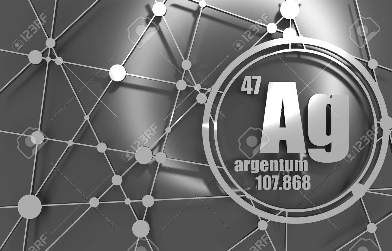 with element. number atomic silver chemical Sign weight... atomic and