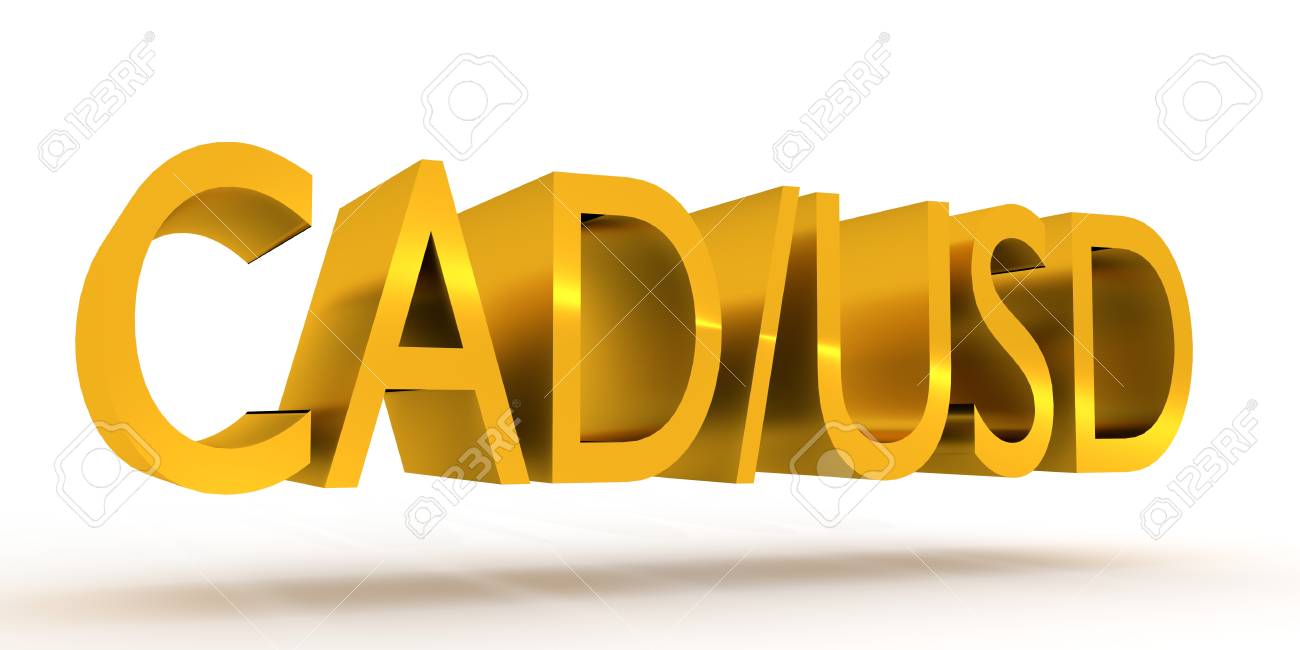 금융 시장 거래 개념입니다. 통화 쌍. CAD-캐나다 달러 및 USD-미국 달러. 3D 렌더링 로열티 무료 사진, 그림, 이미지 그리고  스톡포토그래피. Image 97859660