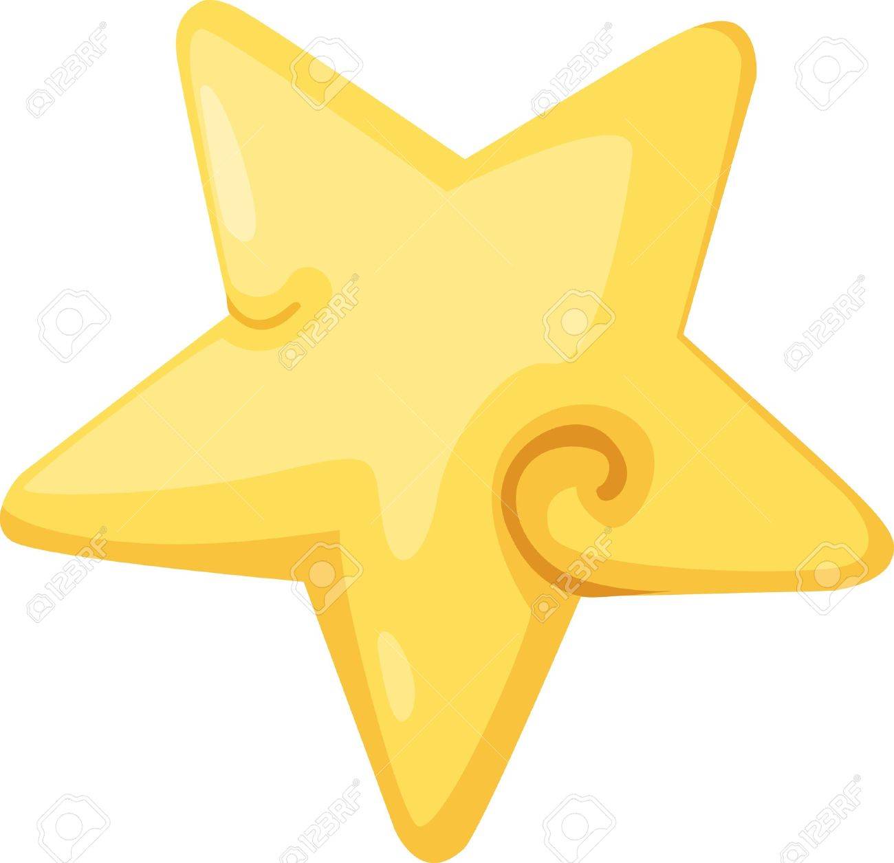 星のアイコンの図のイラスト素材 ベクタ Image