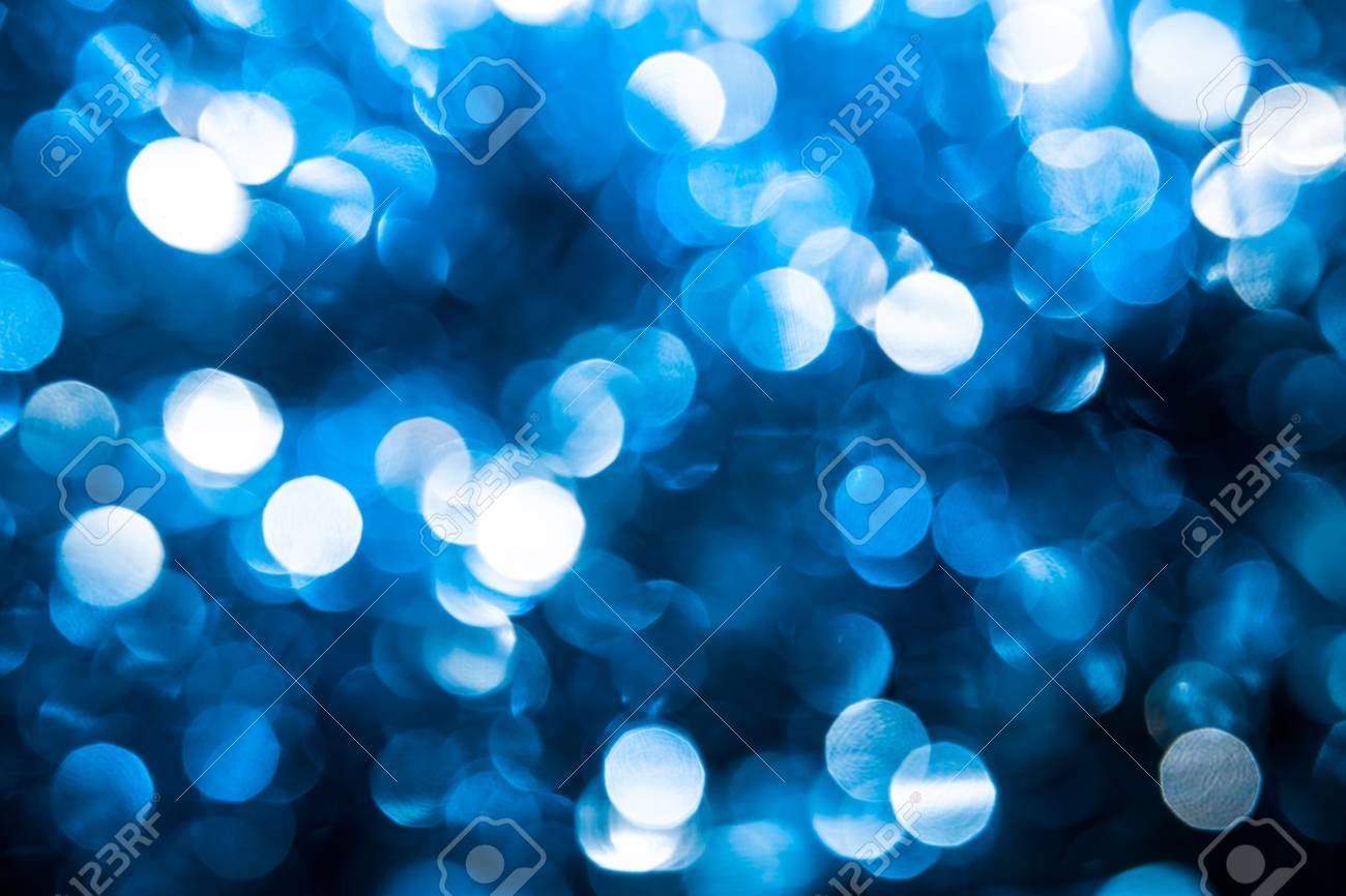 Abstract Blue Lights Background Stock Photo, Picture and Royalty