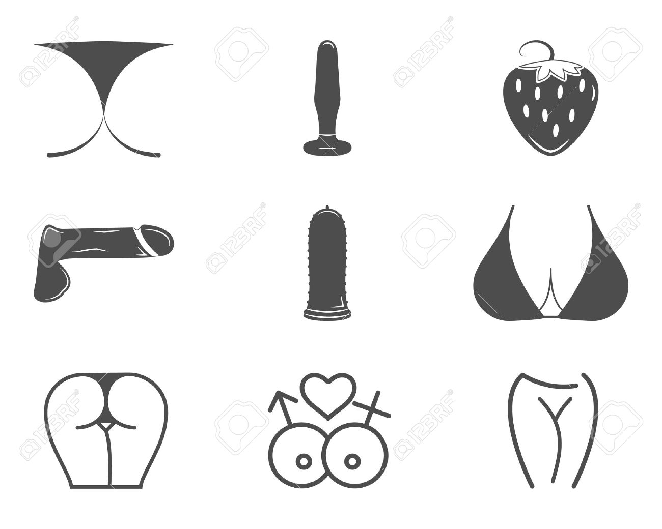 Colección De Iconos De Tiendas Sex Lindo. Símbolos Sexuales. El Uso Para  Web O Impresión. Porno Etiqueta, Plantillas De Diseño De Tarjeta De  Identificación. Emblemas Sistema Atractivo. Vector Xxx Elementos. Tienda  Para