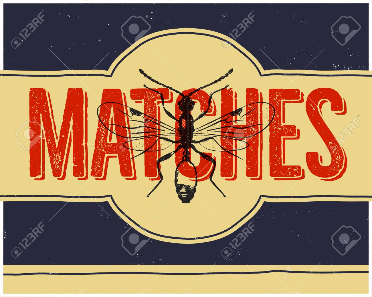 retro matchbox