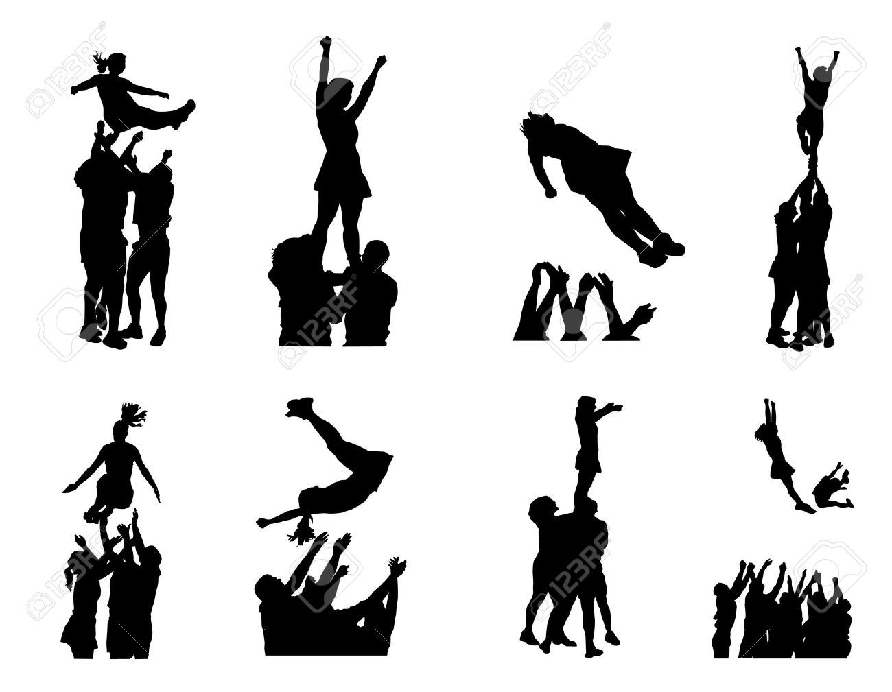 チアリーダーのイラスト のイラスト素材 ベクタ Image