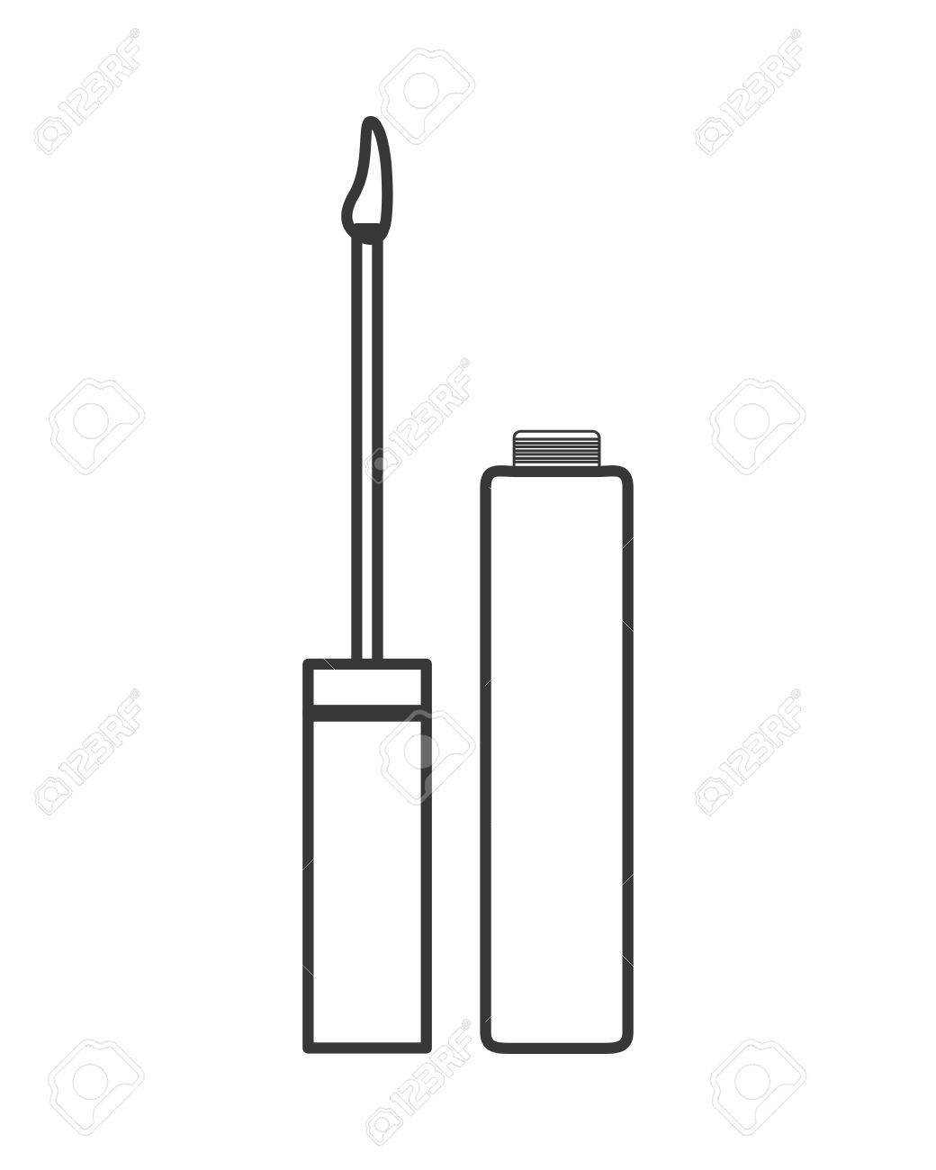 フラットなデザイン リップ クリームやグロスのアイコン ベクトル図 のイラスト素材 ベクタ Image