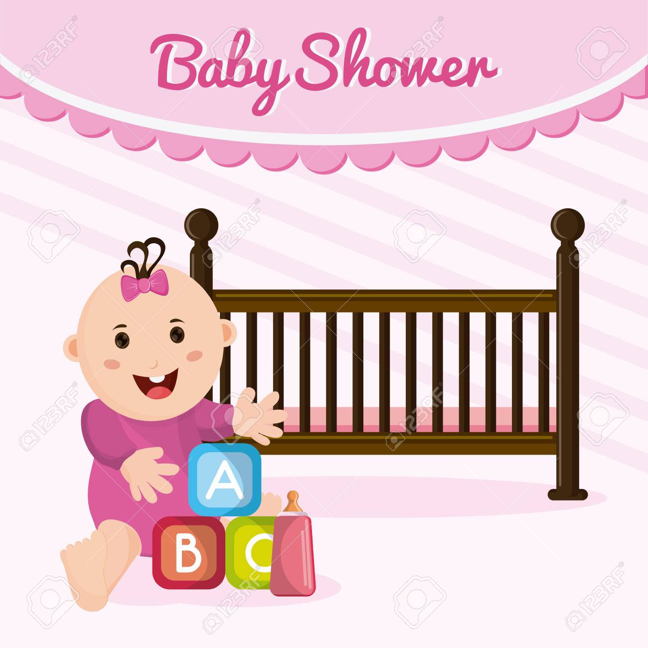 baby girl cradle