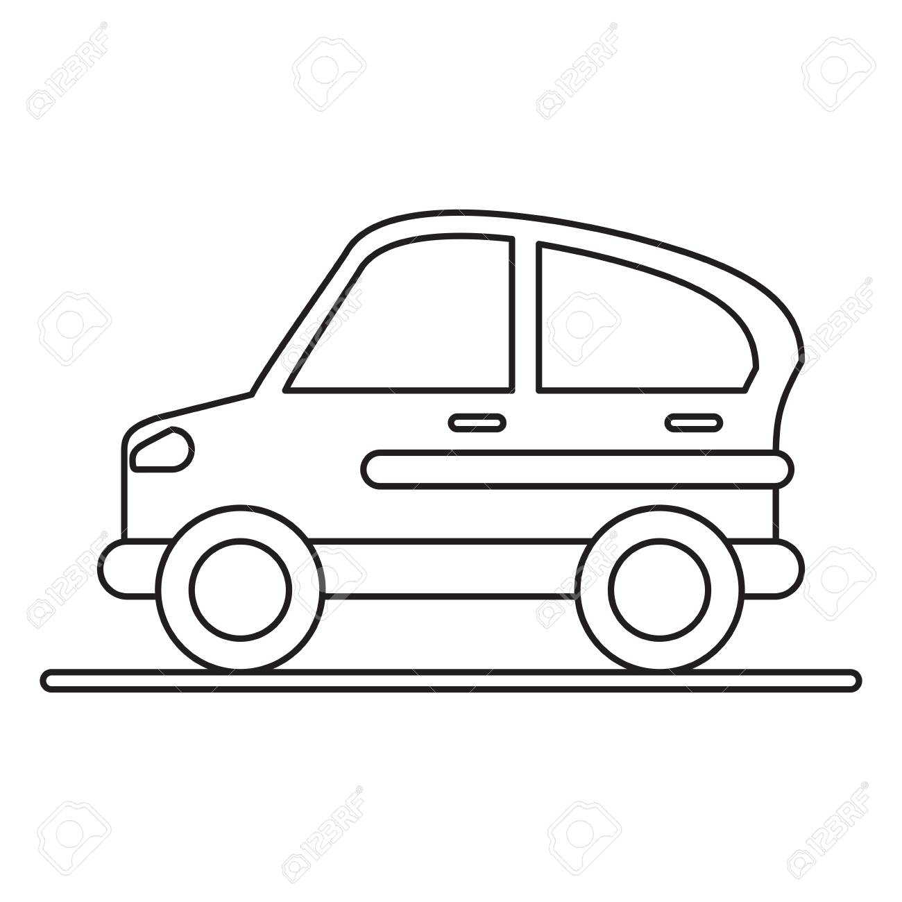 車輸送産業汚染アイコン絵文字ベクトル図 のイラスト素材 ベクタ Image