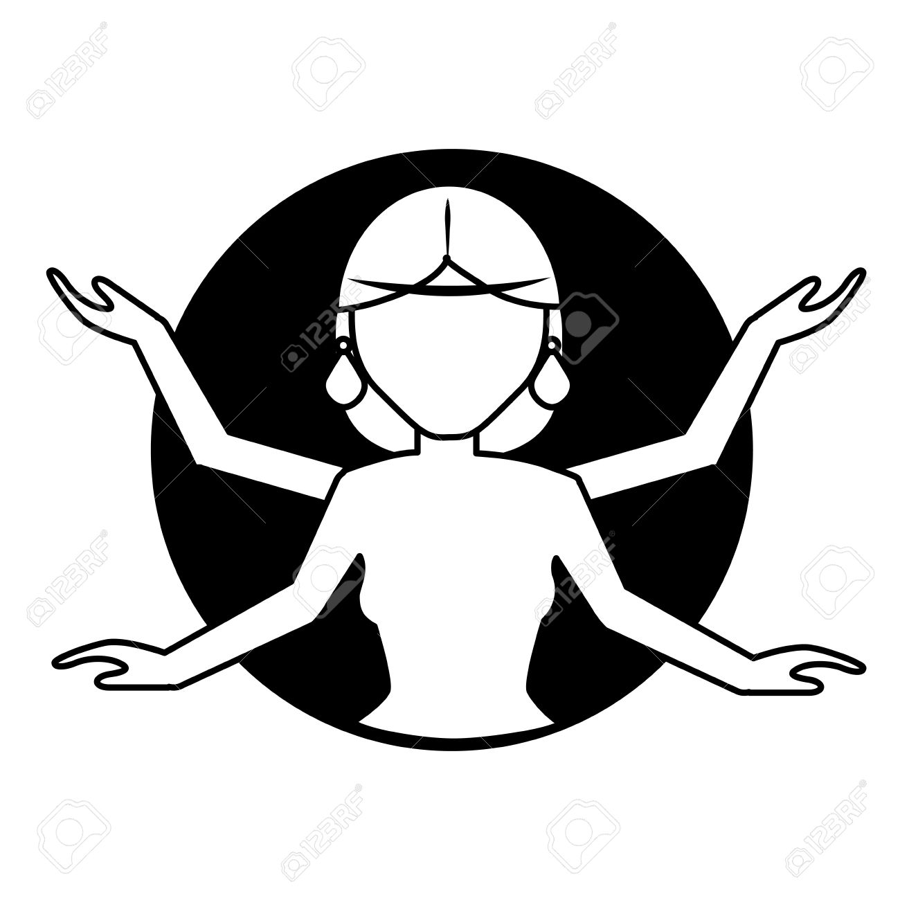 Shiva indian god icon vector illustration graphic design Stock Vector - 69562136