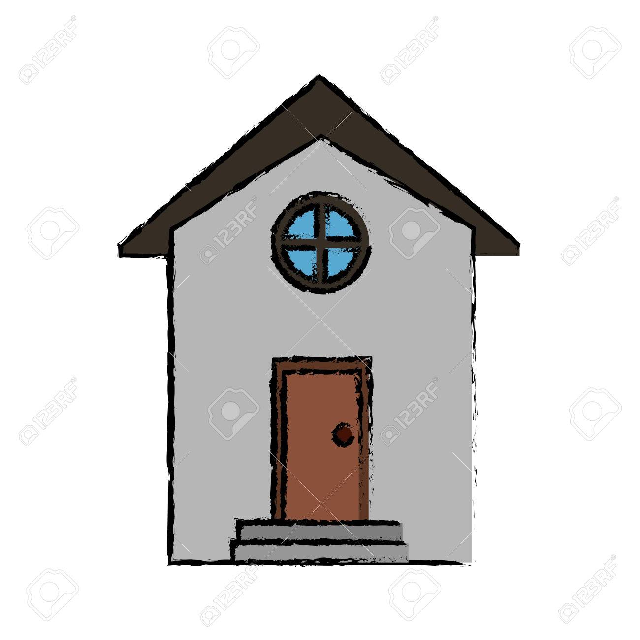 Dessin Immeuble Maison Ville Residence Illustration Vectorielle Eps 10 Clip Art Libres De Droits Vecteurs Et Illustration Image