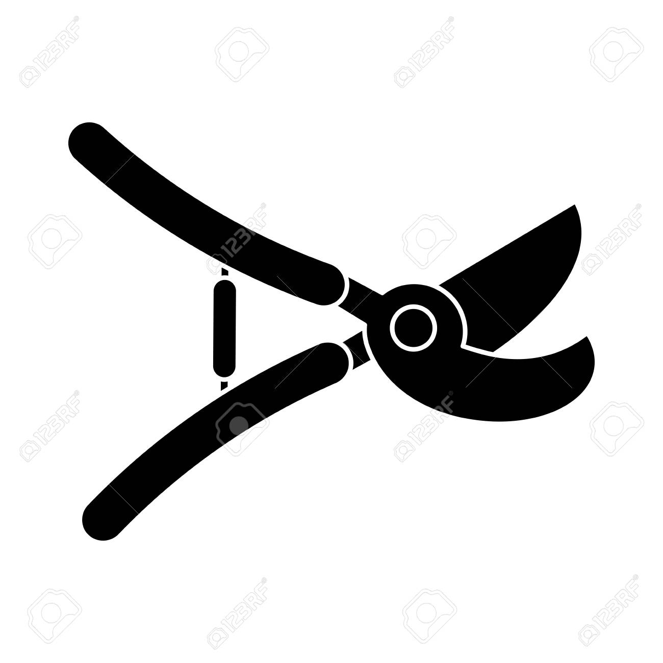 ガーデニング剪定ピクトグラム ベクトル イラスト Eps はさみ のイラスト素材 ベクタ Image