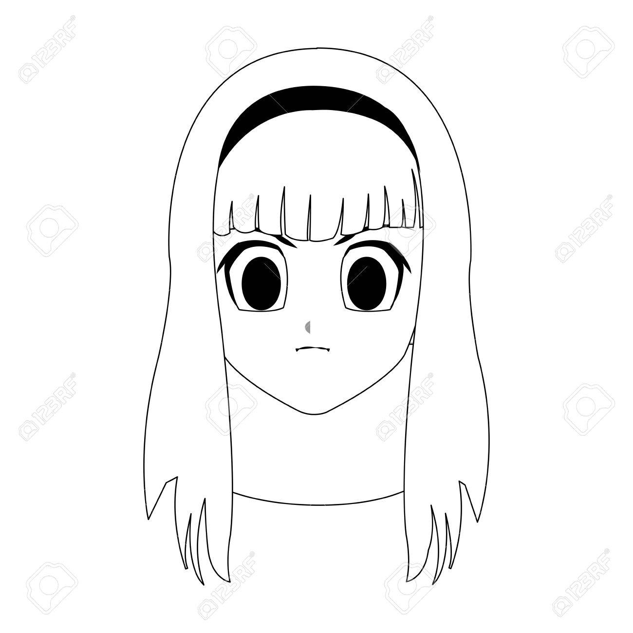 Anime Girl Face Icon Over White Background Vector Illustration Royalty Free Cliparts Vectors And Stock Illustration Image Anime Girl Face Icon Over White Background Vector Illustration Royalty Free Cliparts Vectors And Stock Illustration Image