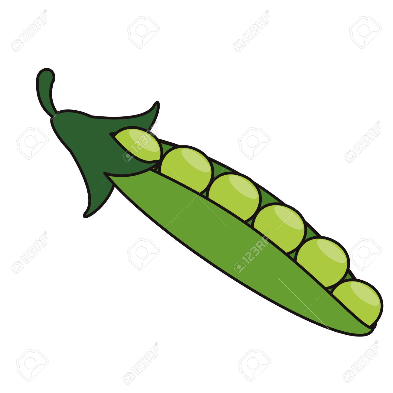 peapod vegetable food fresh