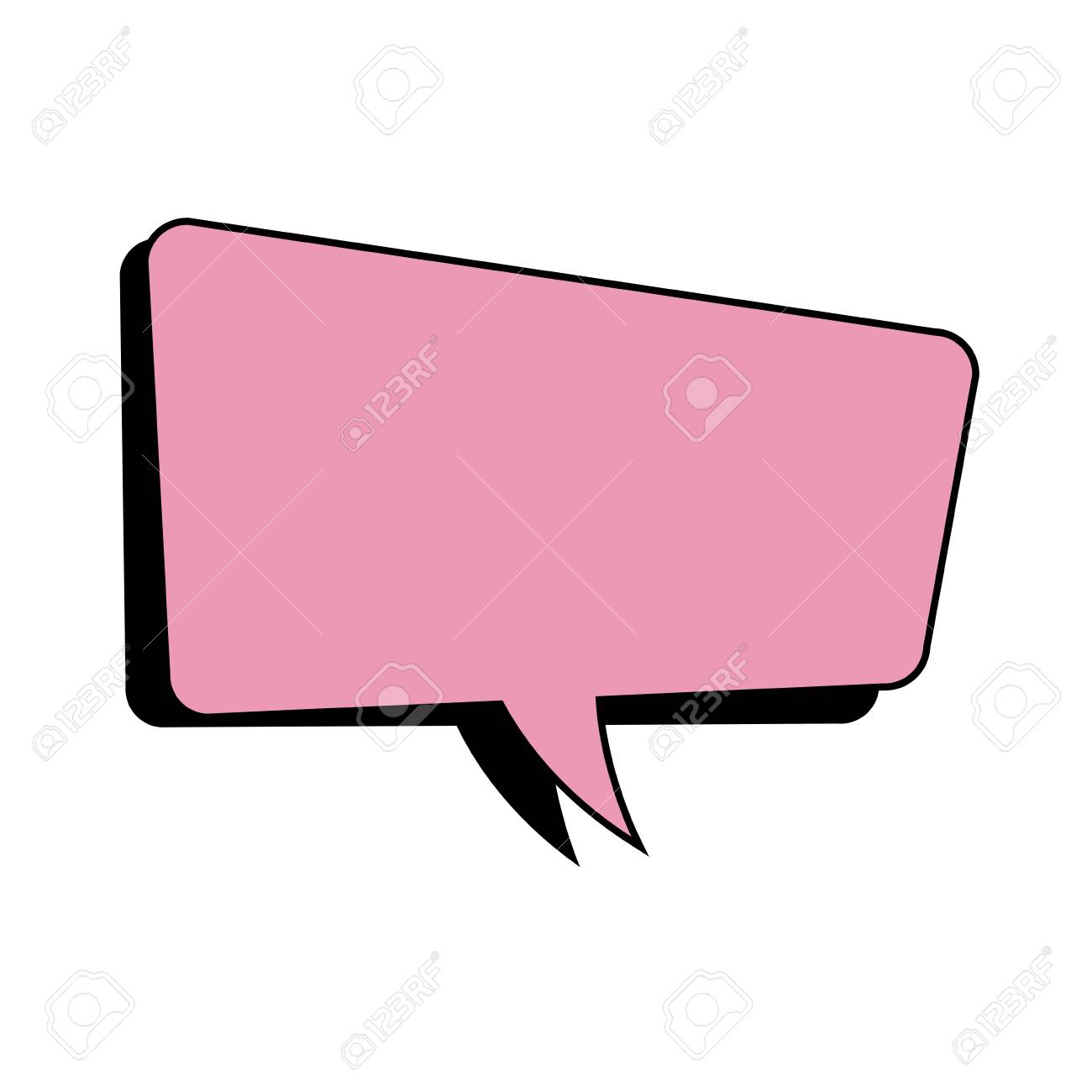 Pink Speech Bubble Dialog Comic Vector Illustration Design Royalty Free  SVG, Cliparts, Vectors, and Stock Illustration. Image 77236732., image size:1300x1300