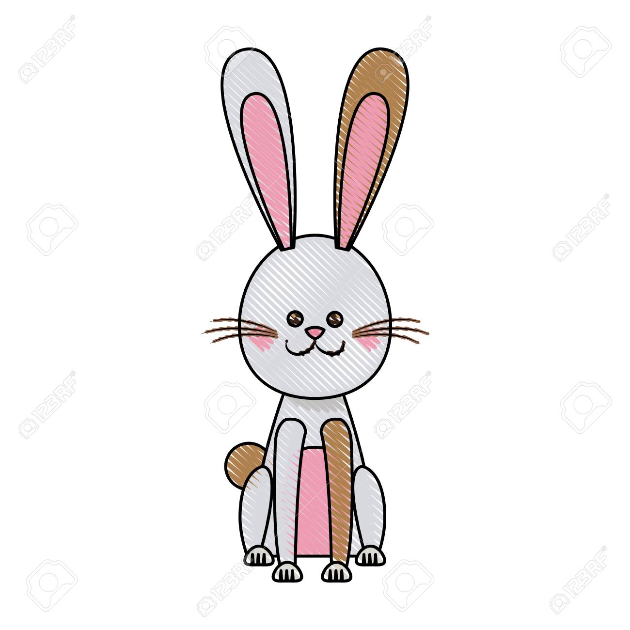 無料ダウンロードイースター うさぎ イラスト 花の画像