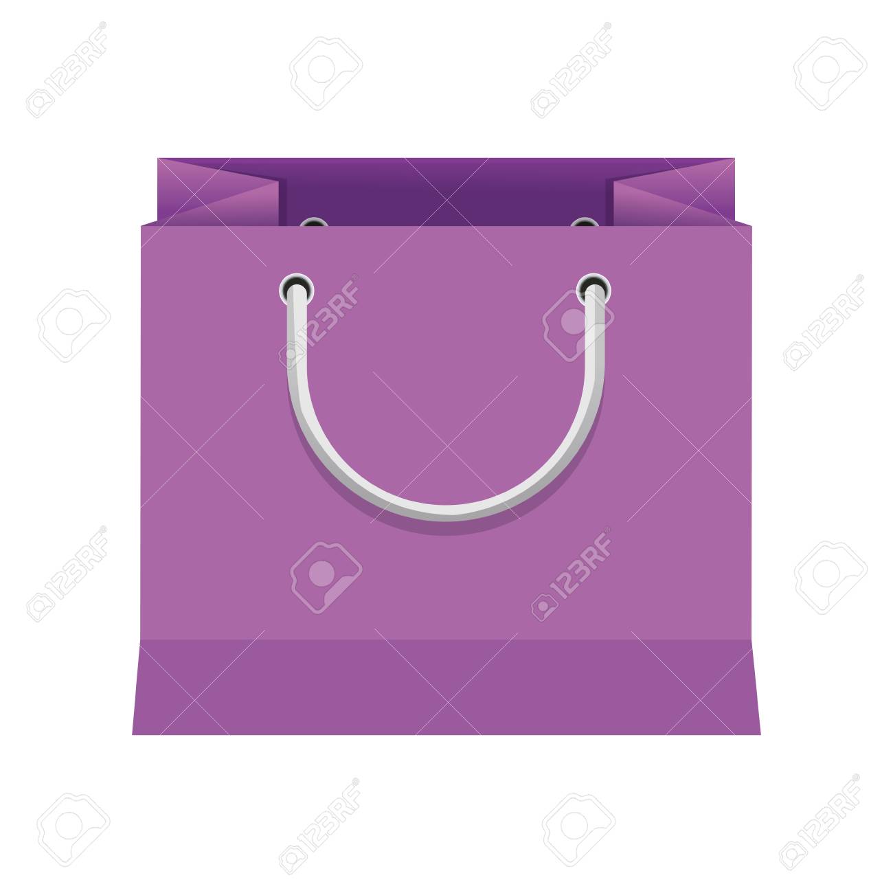 purple paper gift bolsas