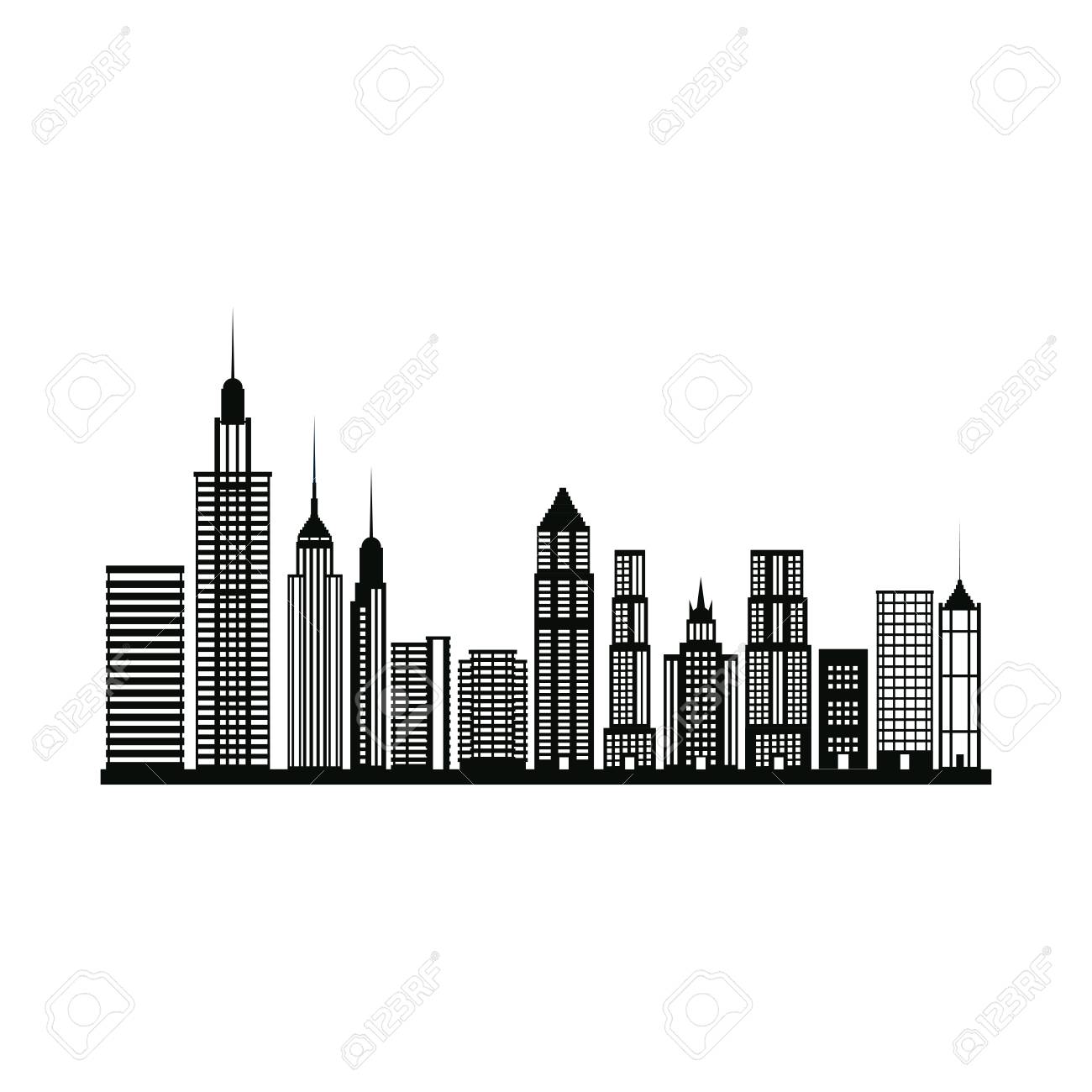Sketch Of City Skyline Immagini E Fotografie Stock Ad Alta Risoluzione - Foto 12