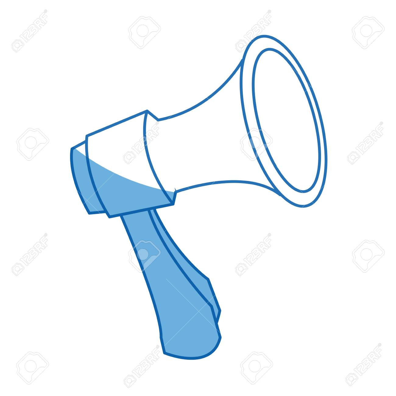 メガホン拡声器アラートは アイコンベクトルのイラストを発表のイラスト素材 ベクタ Image