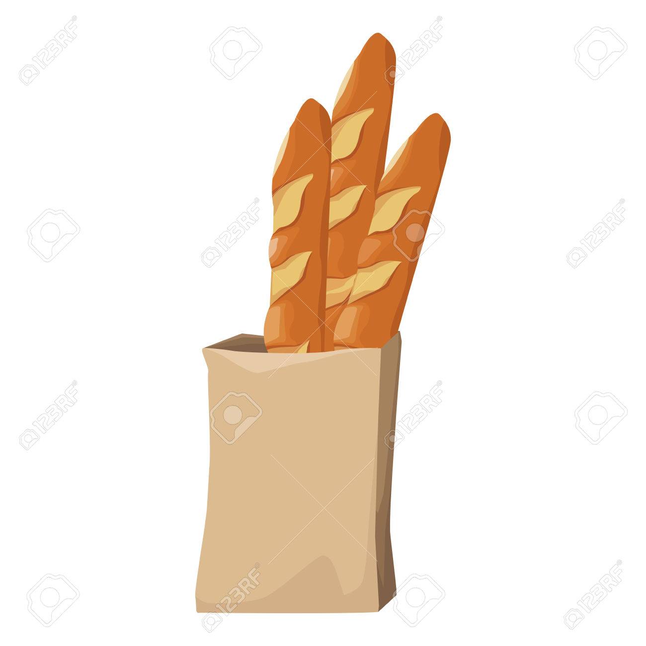 bread loaf paper bolsas