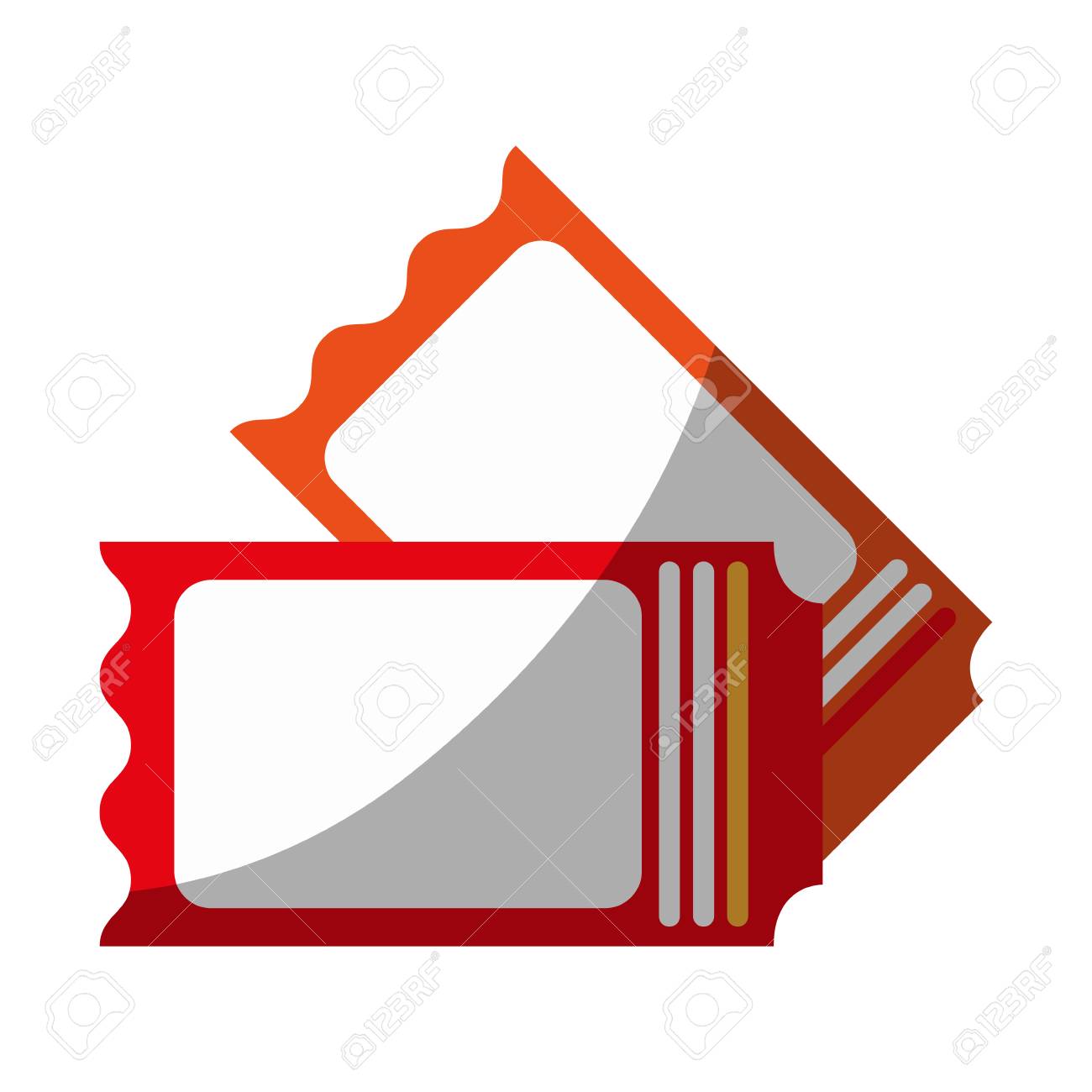 ticket stub design