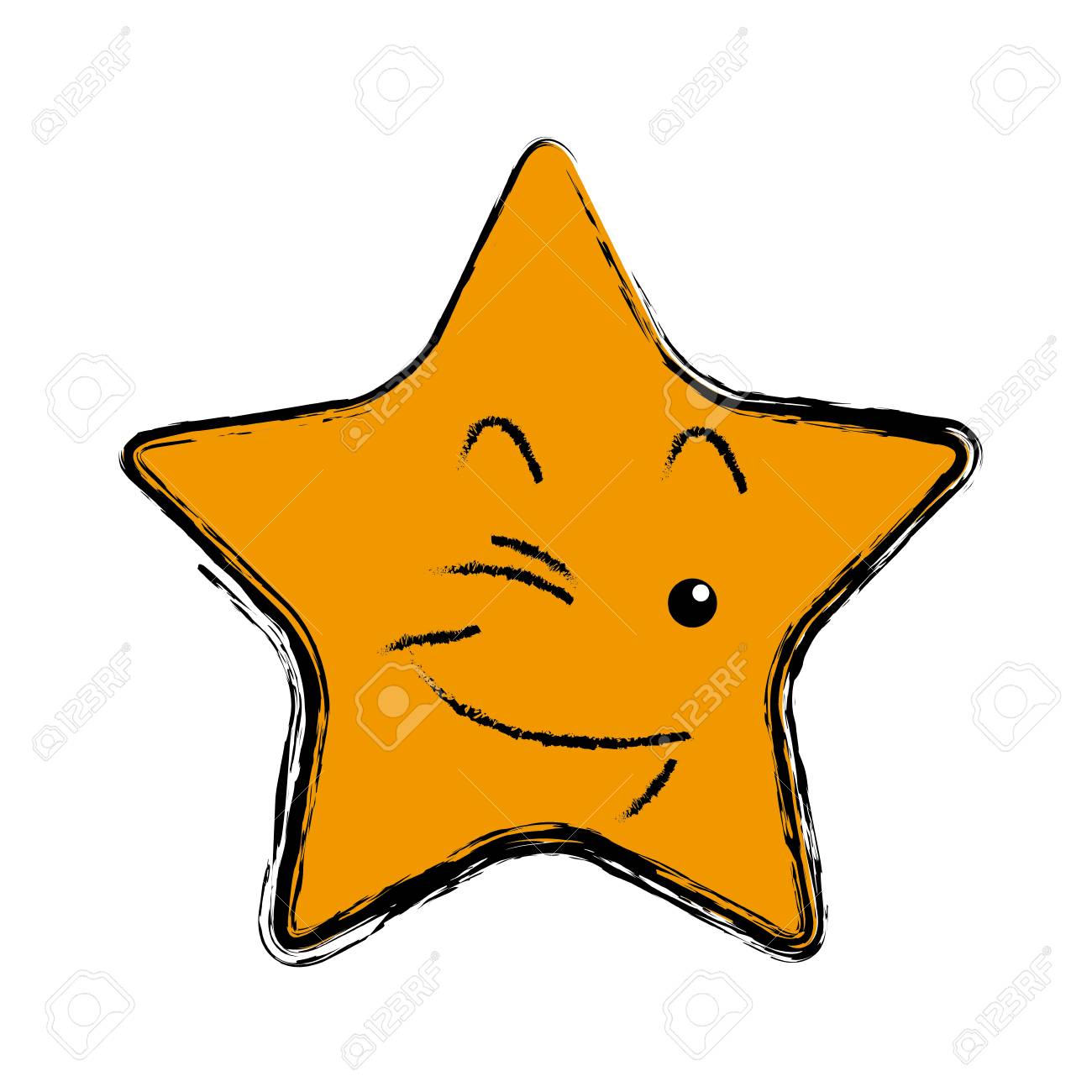 かわいい星漫画かわいい表情のベクトル図のイラスト素材 ベクタ Image かわいい星漫画かわいい表情のベクトル図のイラスト素材 ベクタ Image