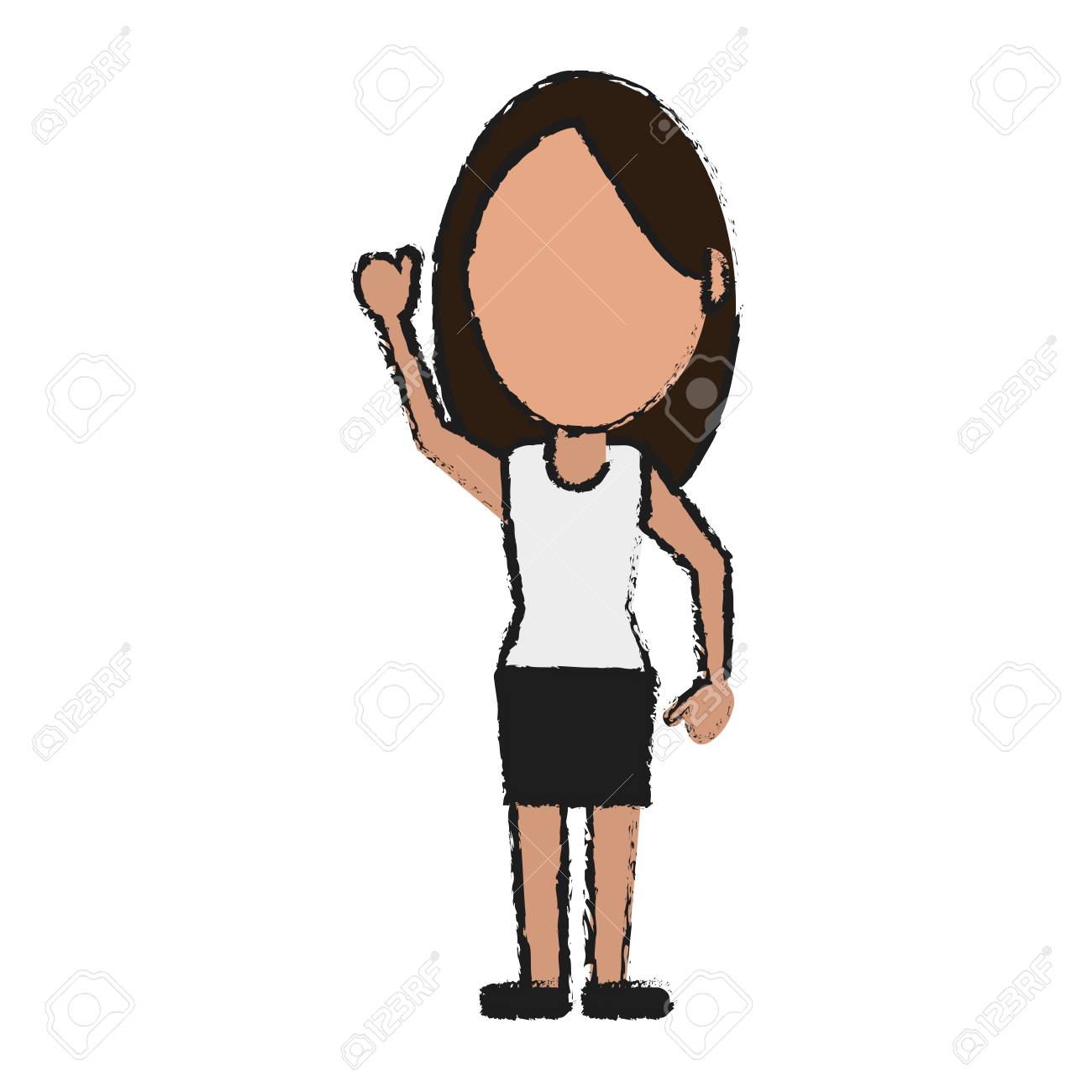 人漫画服描画ベクトル イラスト デザイン グラフィック のイラスト素材 ベクタ Image