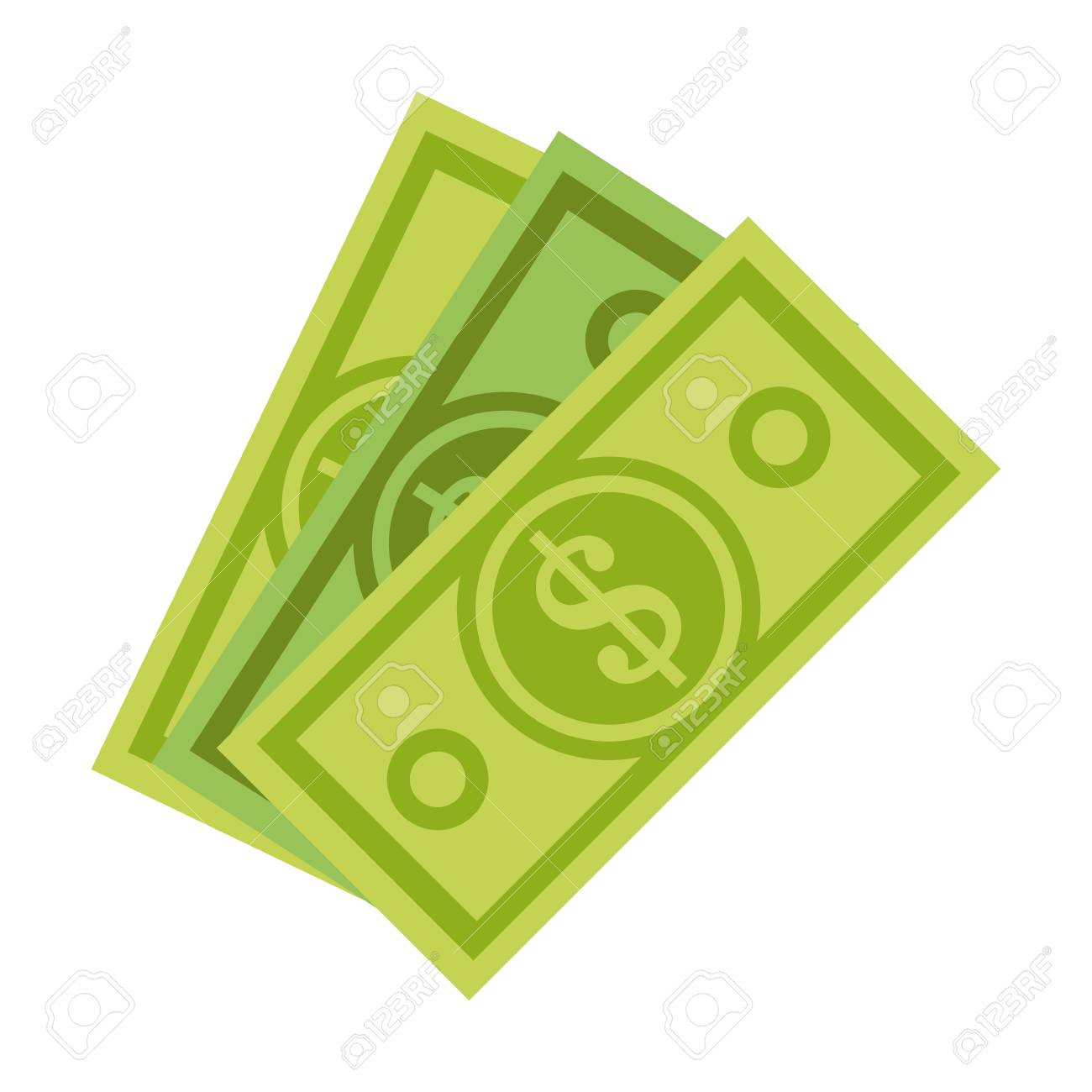 Dollar Bills Money Icon Image Vector Illustration Design Royalty Free SVG,  Cliparts, Vectors, and Stock Illustration. Image 82029599., image size:1300x1300
