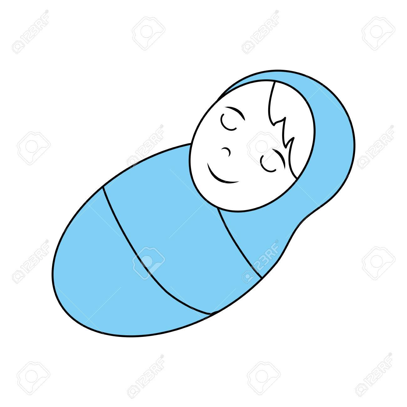 Lindo Bebe Jesus Dibujos Animados Ilustracion Vectorial Diseno Grafico Ilustraciones Vectoriales Clip Art Vectorizado Libre De Derechos Image 7604