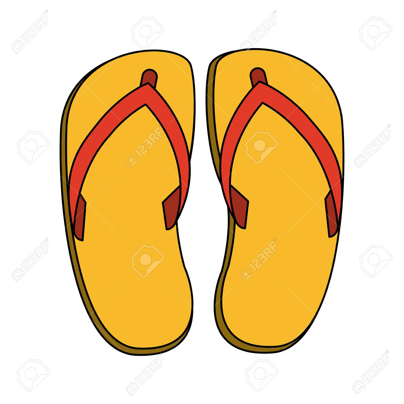 flip flops icon