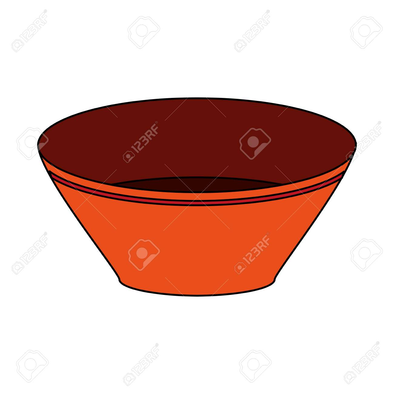 ボウル調理器具キッチン ベクトル イラスト グラフィック デザインのイラスト素材 ベクタ Image