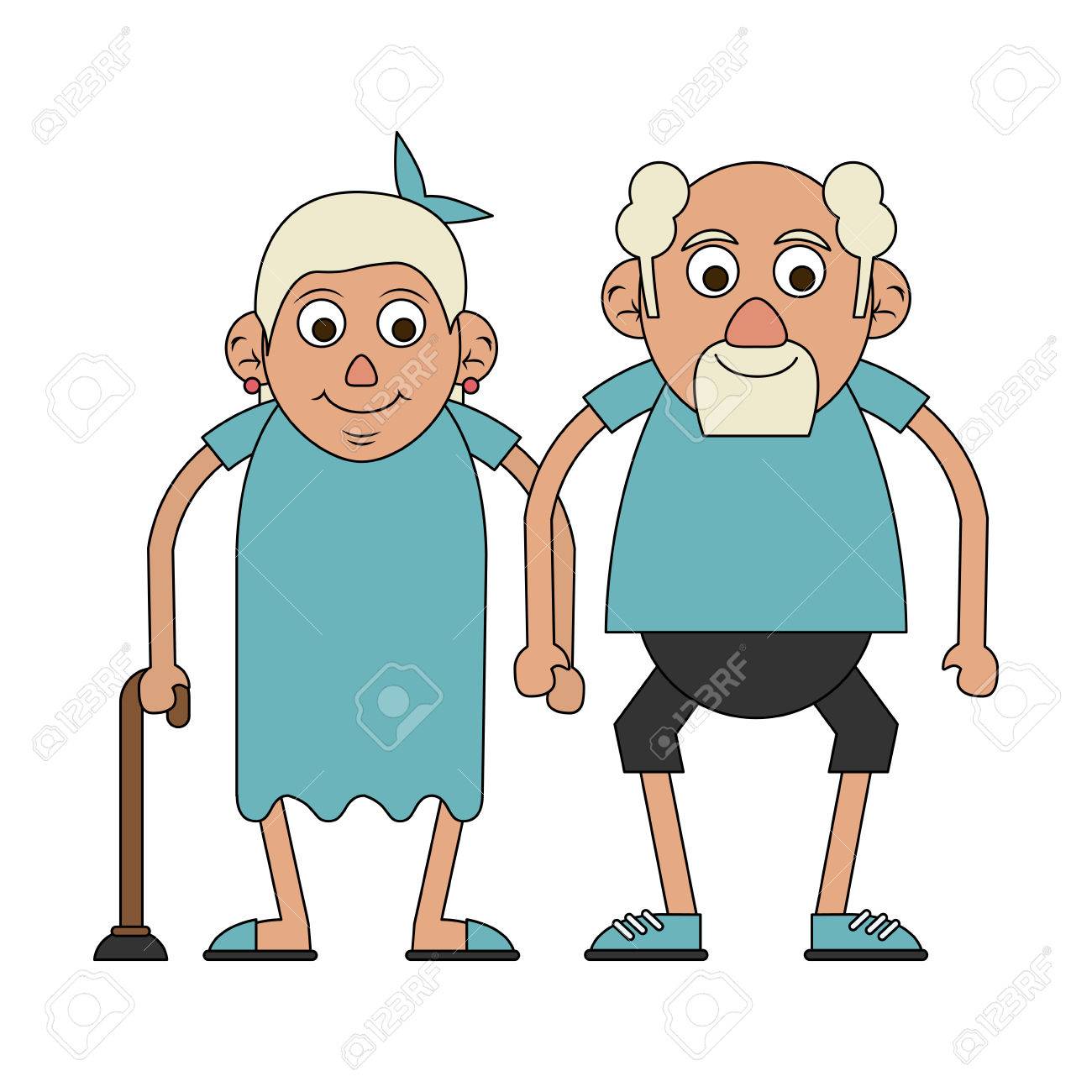 Jolie Personne Agee Icone Image Illustration Vectorielle Design Clip Art Libres De Droits Vecteurs Et Illustration Image