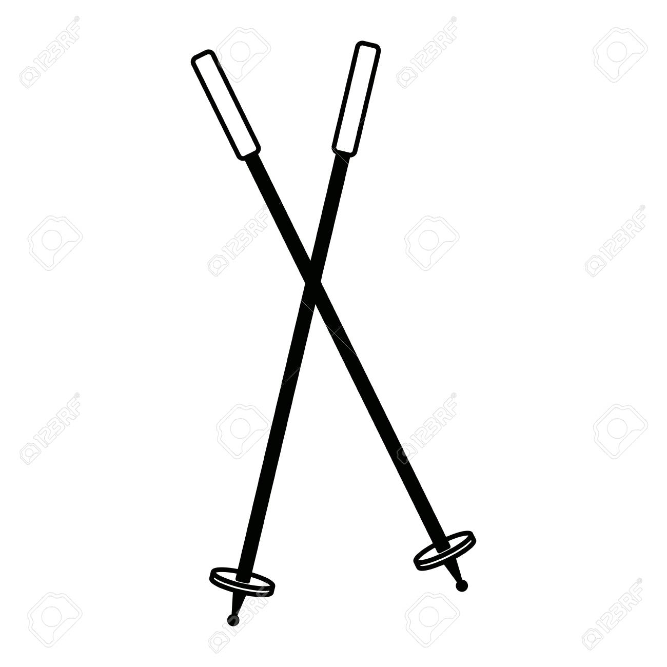 ski sticks