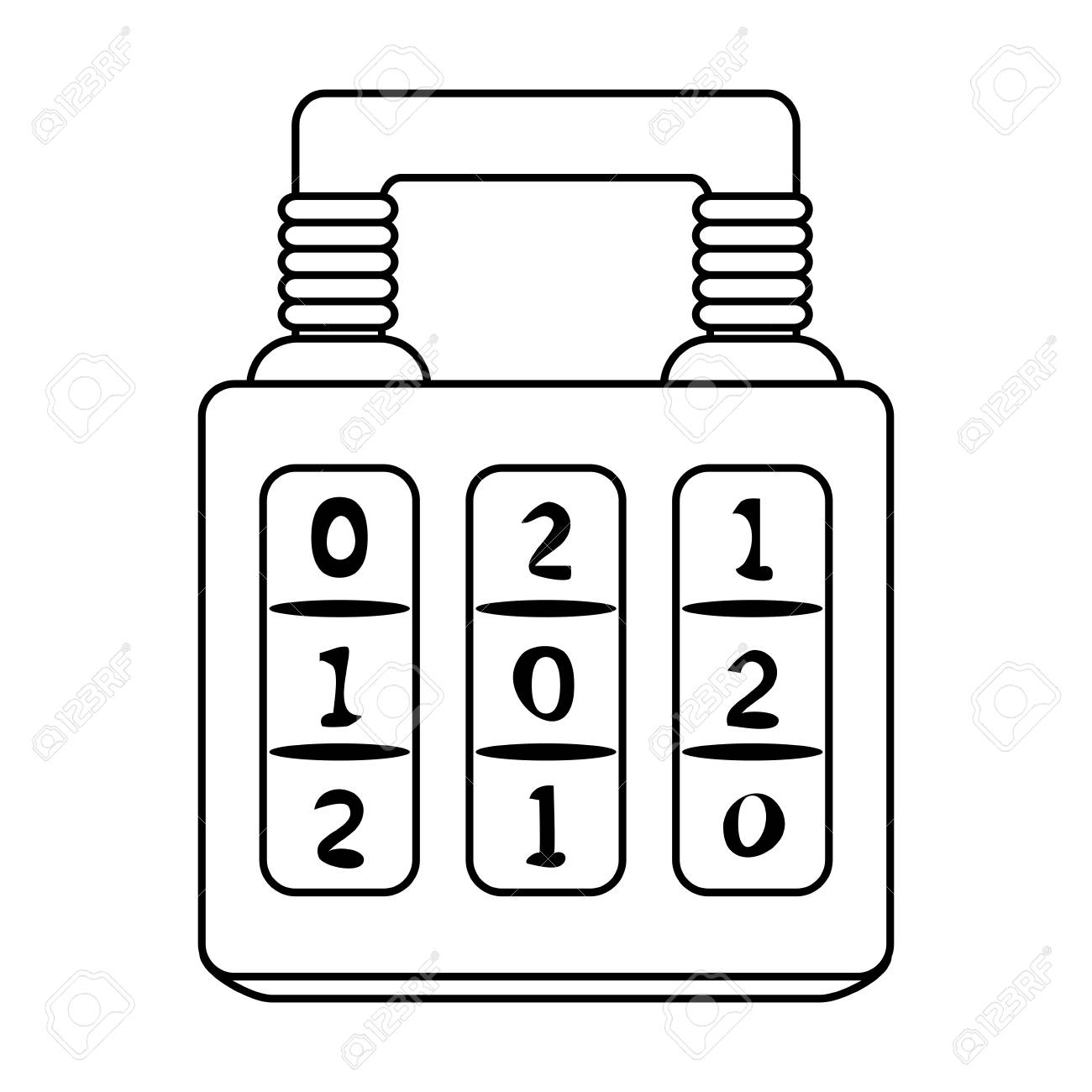 숫자 암호 (91) 사진