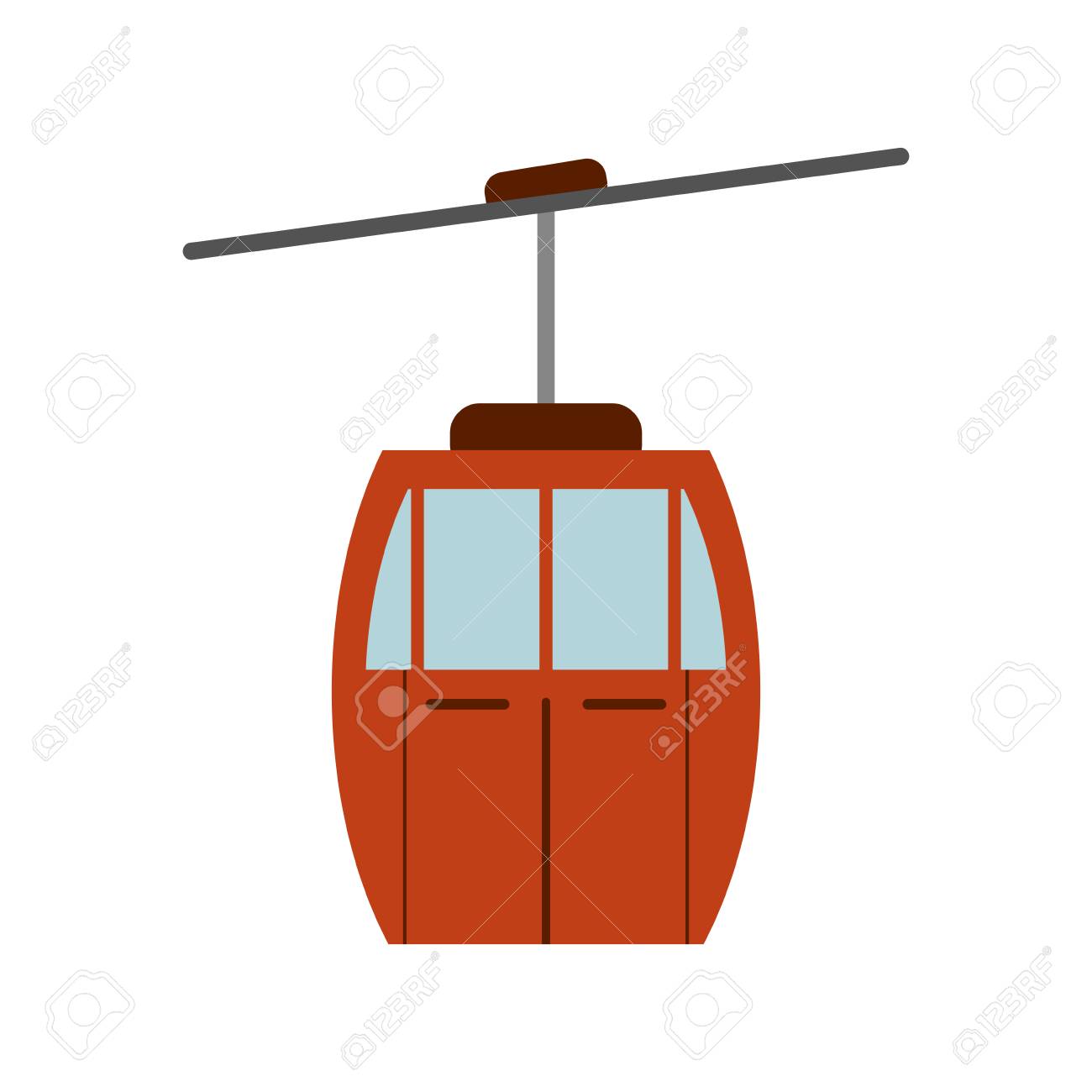 Standseilbahn Oder Seilbahn Offentliche Verkehrsmittel Symbol Bild Vektor Illustration Design Lizenzfrei Nutzbare Vektorgrafiken Clip Arts Illustrationen Image 84630976