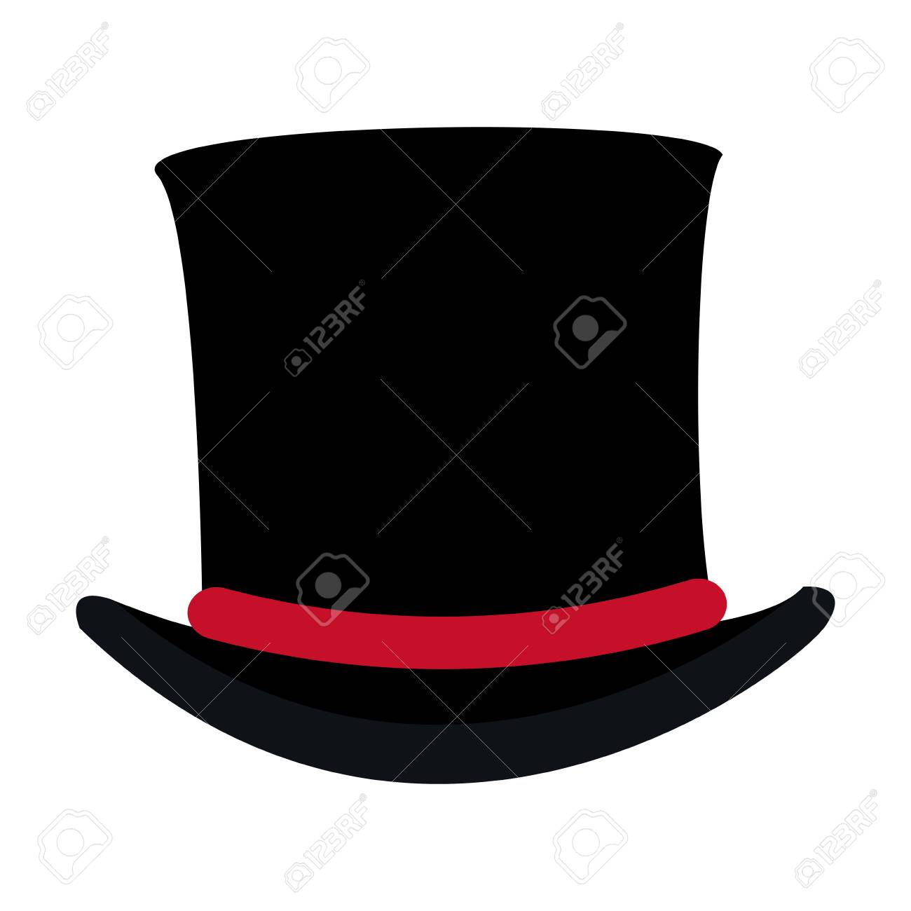 elegant top hat