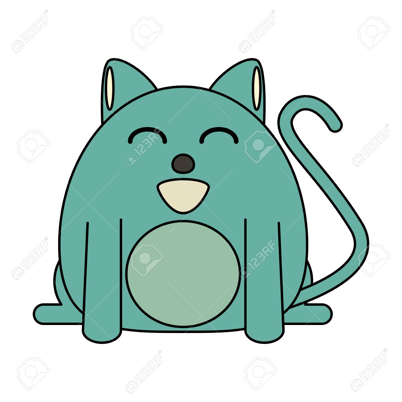 デブ猫漫画アイコン画像ベクトル イラスト デザインのイラスト素材 ベクタ Image デブ猫漫画アイコン画像ベクトル イラスト デザインのイラスト素材 ベクタ Image