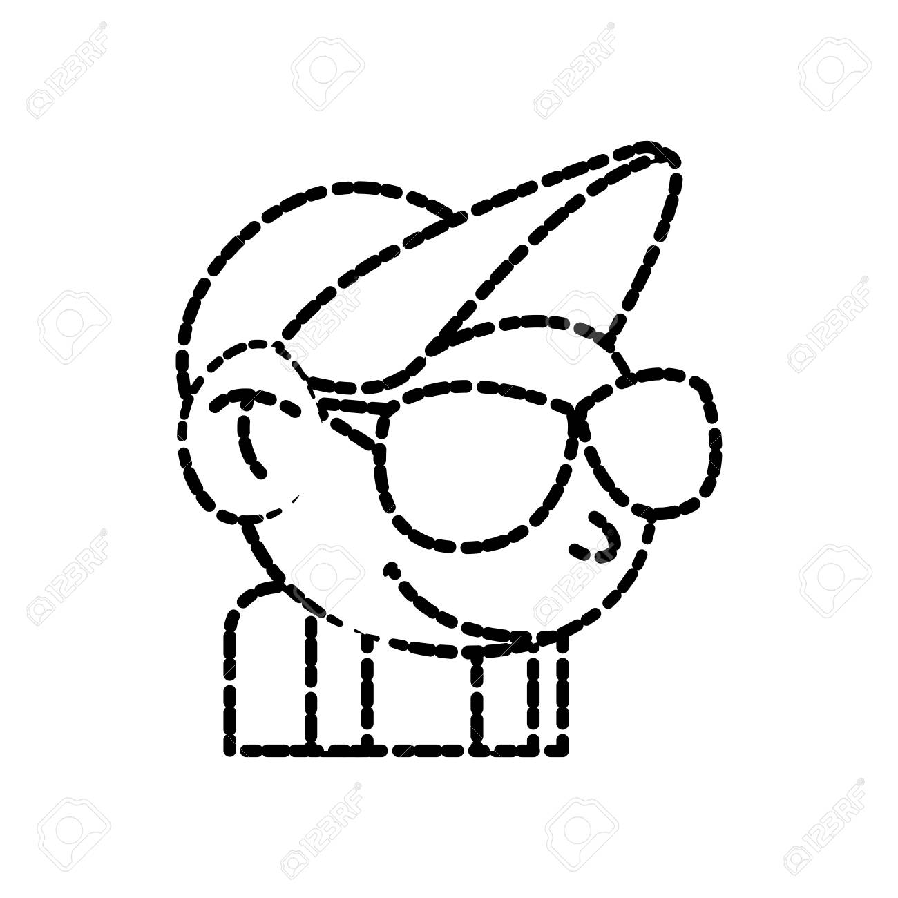 Cool Guy Dessin Anime Icone Vecteur Illustration Graphisme Clip Art Libres De Droits Vecteurs Et Illustration Image
