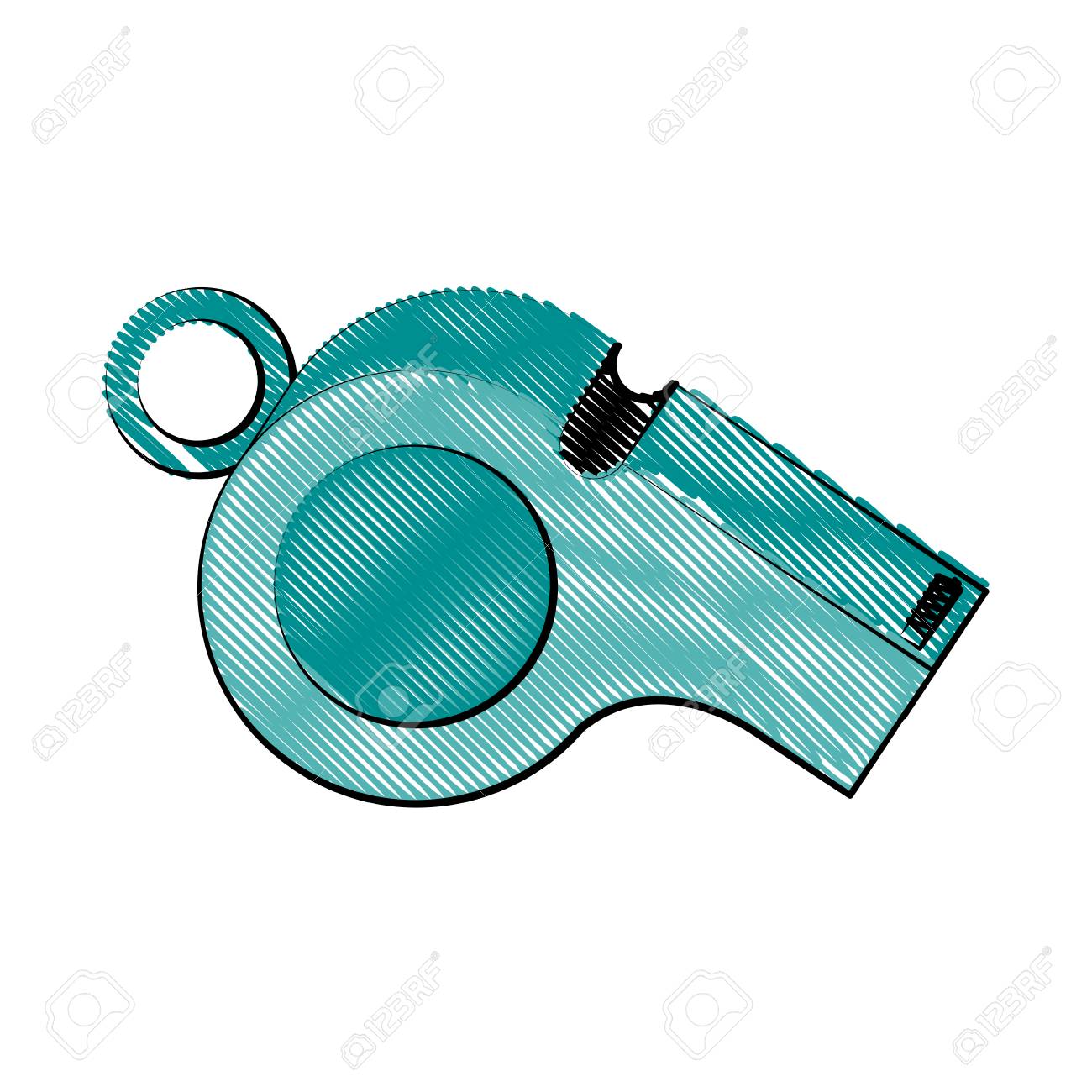 吹く笛のアイコン画像ベクトル イラスト デザインのイラスト素材 ベクタ Image