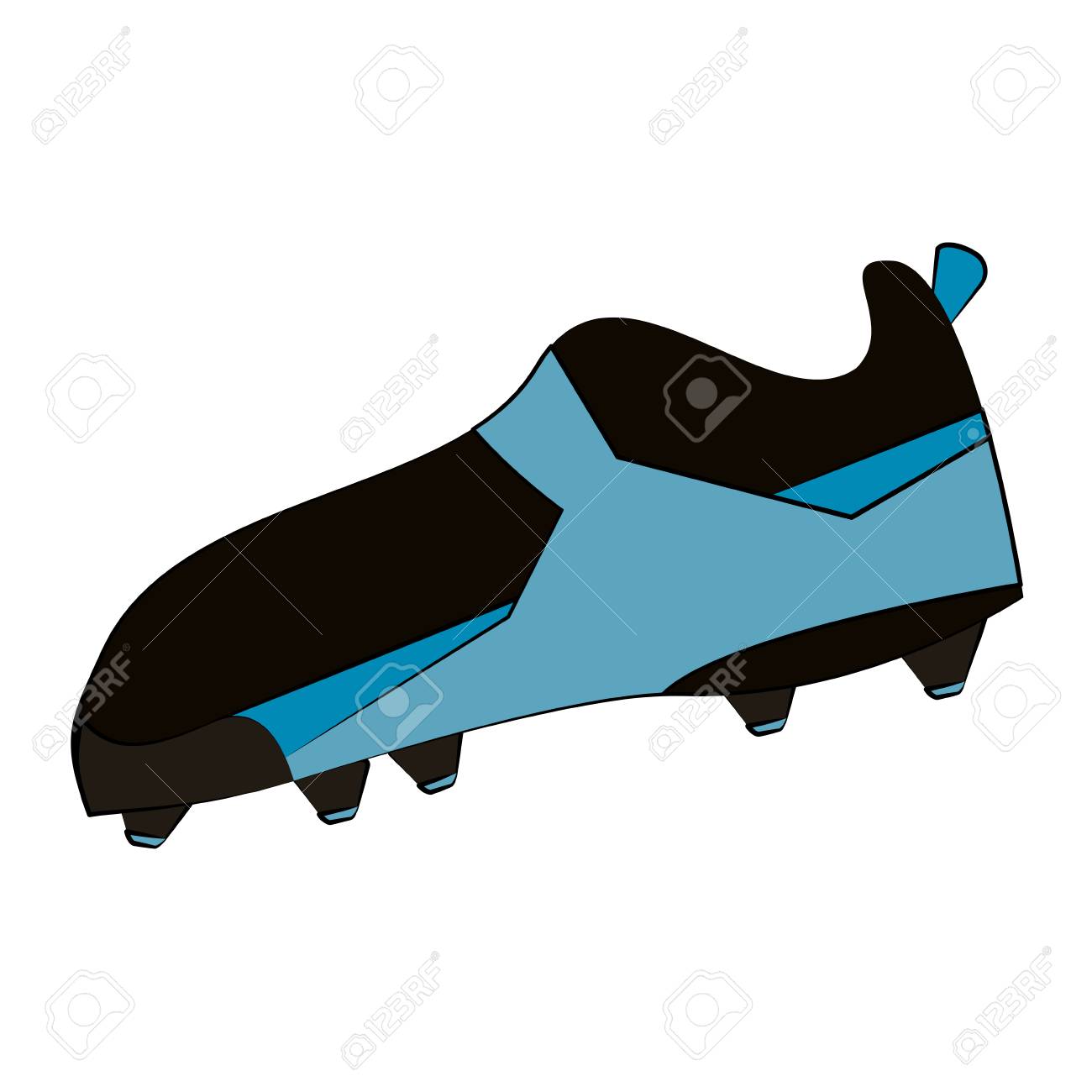 サッカー サッカー シューズのアイコン画像ベクトル イラスト デザインをクリートします のイラスト素材 ベクタ Image 4506