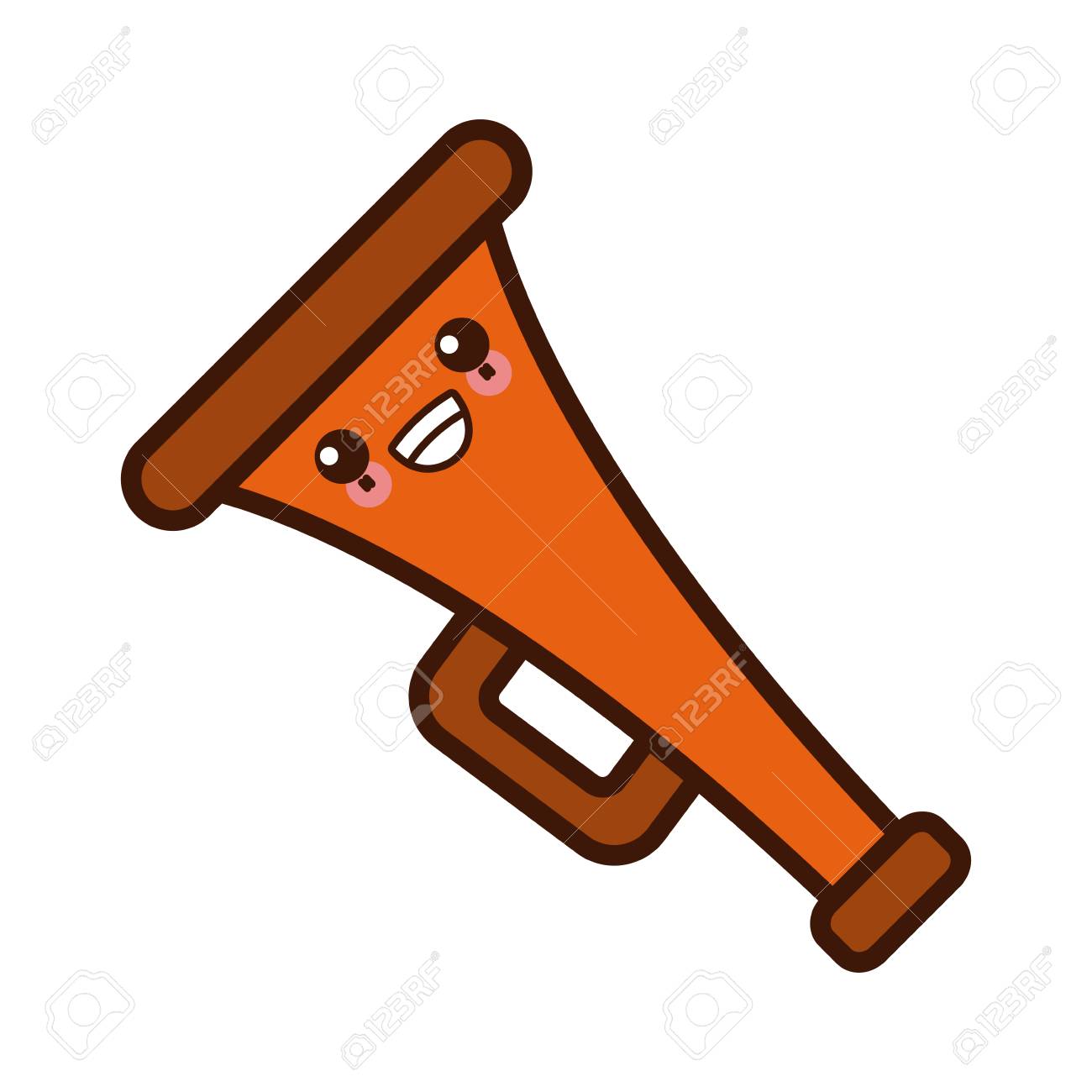 アニメ画像について ユニークメガホン イラスト かわいい