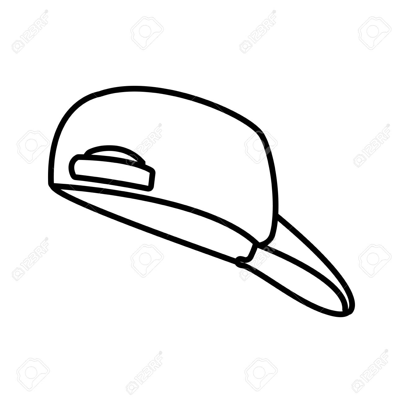 帽子キャップ分離アイコン ベクトル イラスト グラフィック デザイン のイラスト素材 ベクタ Image