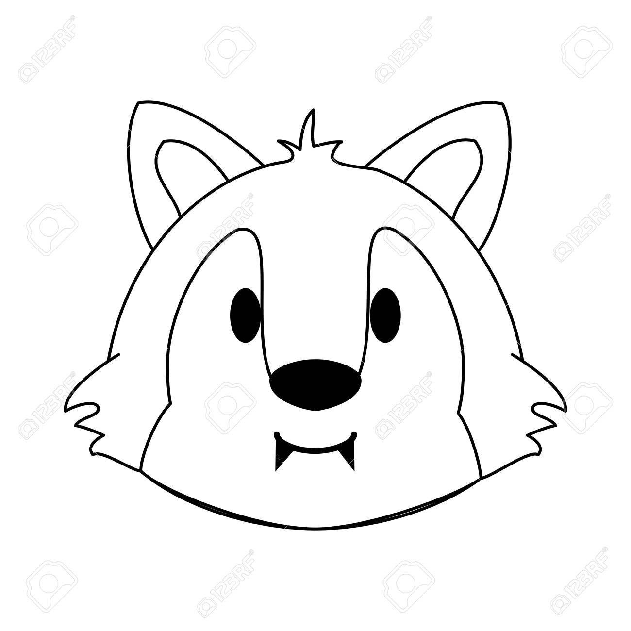 かわいいオオカミの漫画のアイコンベクトルイラストグラフィックデザイン のイラスト素材 ベクタ Image かわいいオオカミの漫画のアイコンベクトルイラストグラフィックデザイン のイラスト素材 ベクタ Image