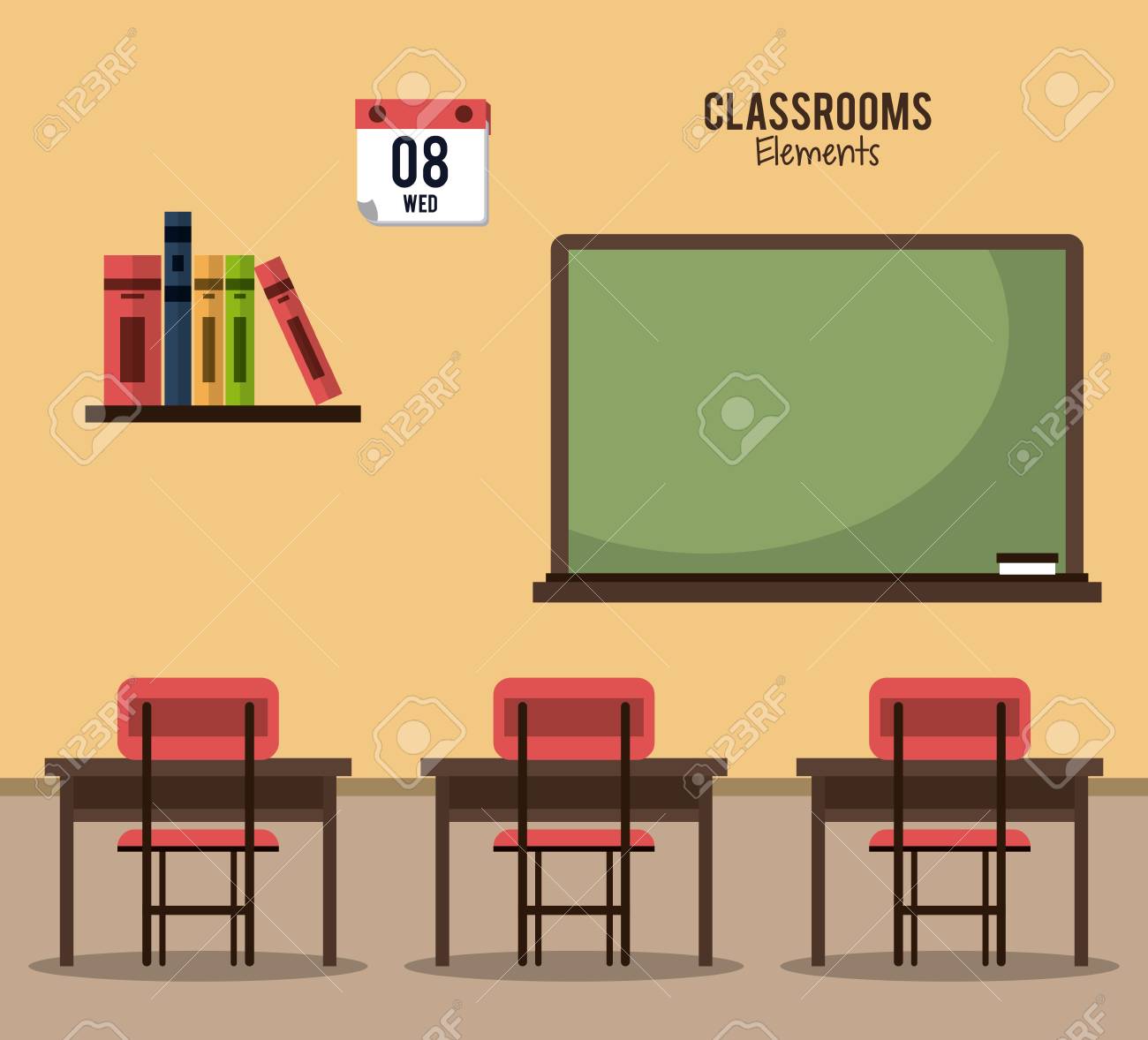 Classroom Decoration Vector Art, Icons, and Graphics for Free Download