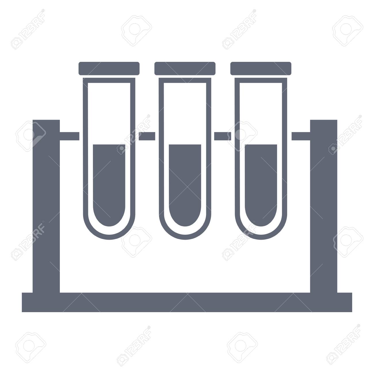 実験室試験管アイコンベクトルイラストグラフィックデザインのイラスト素材 ベクタ Image 92209473