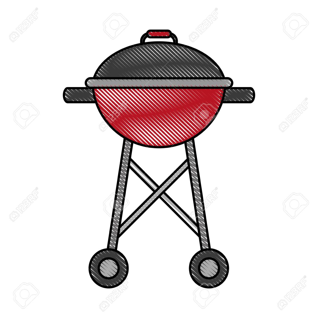 Bbq Grill Isolated Icon Vector Illustration Graphic Design Royalty Free  SVG, Cliparts, Vectors, and Stock Illustration. Image 93439507., image size:1300x1300