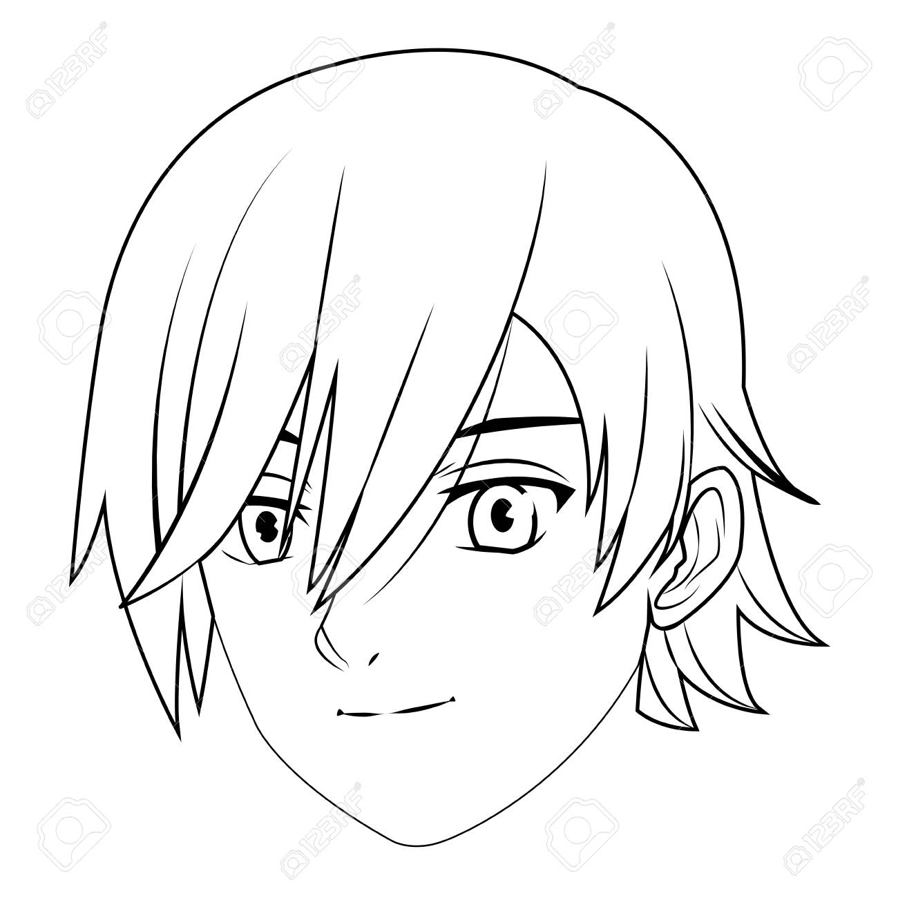 Anime Manga Man Only Face Black And White Vector Illustration Royalty Free Cliparts Vectors And Stock Illustration Image Anime Manga Man Only Face Black And White Vector Illustration Royalty Free Cliparts Vectors And Stock Illustration Image