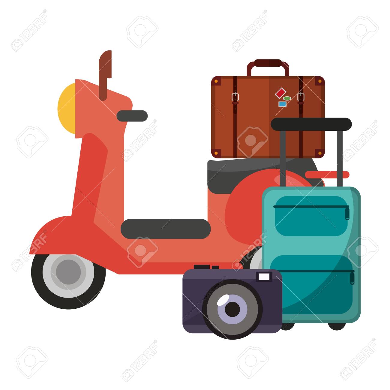 travel scooter luggage