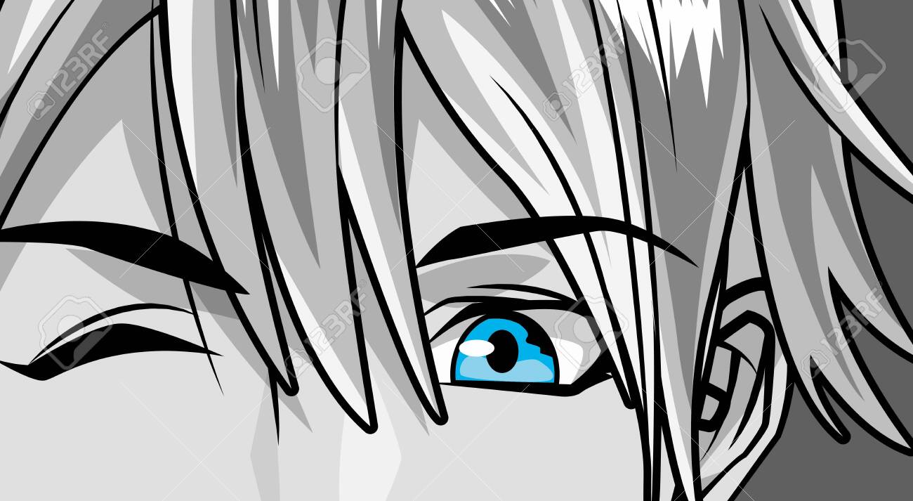 Premium Vector  Vector young man anime style character vector illustration  design manga anime boy