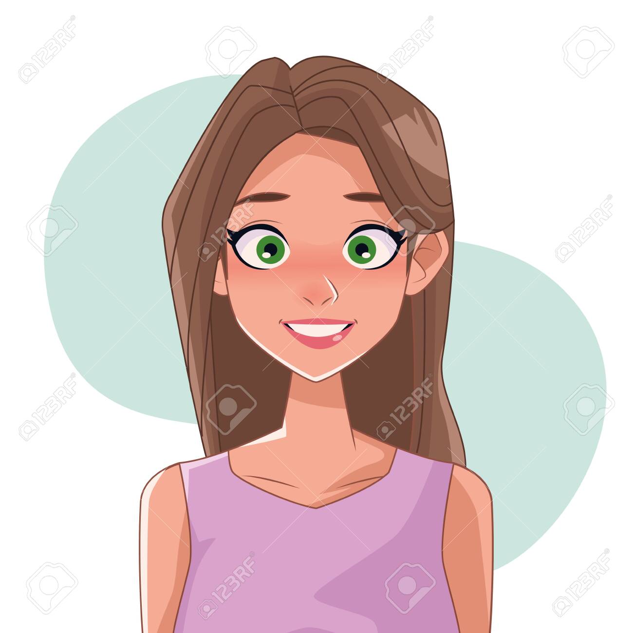 Cute Vector Girl Portrait Avatar Isolated Stock Illustration 1291647925 Shutterstock #25 Cute Vector Girl Portrait Avatar Isolated Stock Illustration 1291647925 Shutterstock