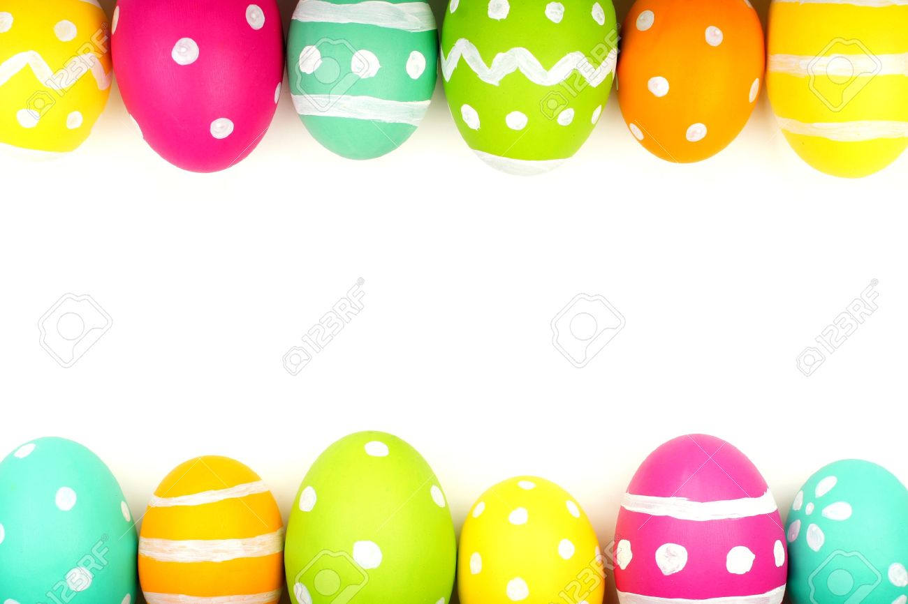 easter egg border