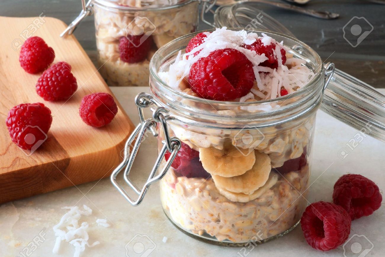 glass jars for overnight oats